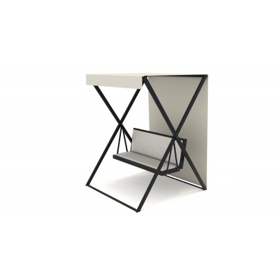 53 PB Metal Garden Swing